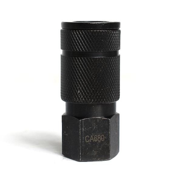 Interstate Pneumatics 3/8 Inch Automotive Steel Coupler x 1/2 Inch Female NPT, PK 100 CA680-100K - main